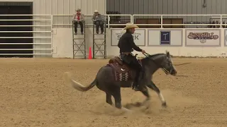 All Star Reining Stakes Open Developmental Futurity 72623 Kyle Shaw on In my Glory Daze