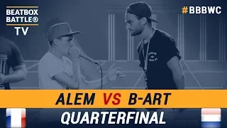 B-Art vs Alem - Quarterfinal - 5th Beatbox Battle World Championship