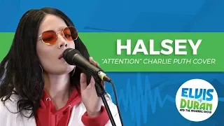Halsey - "Attention" Charlie Puth Cover | Elvis Duran Live