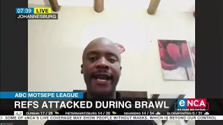 ABC Motsepe League | Ref attacked during brawl