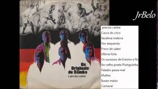 Os Originais do Samba Cd Completo 1973 JrBelo