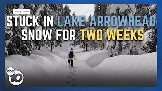 Scripps Ranch family escapes Lake Arrowhead snow after two weeks