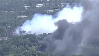 Brevard brush fire 100% contained; 5 homes destroyed, more damaged