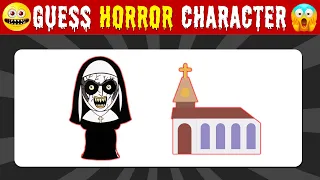 Guess the HORROR MOVIE VILLAIN by EMOJI SONG |  Valak, GhostFace, Pennywise, M3GAN, Michael Myers