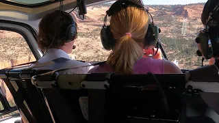 Zion Helicopter Tour Clip 2 - Canaan Mt Area