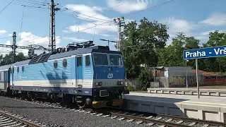 Vlaky Praha - Vršovice 6.6.a @AndyCZchannel s TGV!!