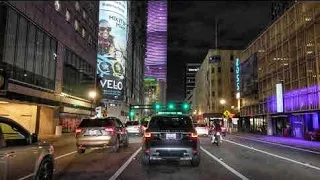 Driving Around Downtown Miami to West Palm Beach - 4K