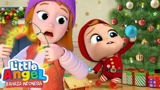 Selamat Natal Semuanya!🎄🎅Kartun Anak | Little Angel Bahasa Indonesia