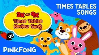 2x~9x Times Tables Review Song | Times Tables Songs | PINKFONG Songs for Children