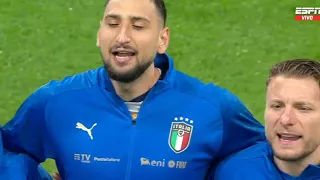 National Anthem Italy vs Macedonia - Qualifiers World Cup 2022