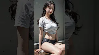 [4K] 프로필 촬영 Profile shot of a sexy girl / Ai Lookbook