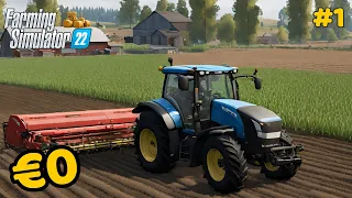 Farmland Map - Day 1 | Episode 1 | Timelapse | #farmingsimulator22 🚜🧳