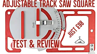 Test & Review RIDICULOUSLY Cheap Adjustable Track Saw Square | + New Machine You Must See | Vid#85