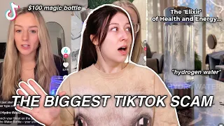 The BIGGEST TikTok Scam: "Hydrogen Infusing Water Bottle"