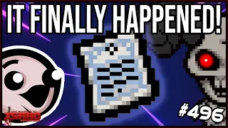 THE GOD START HAS HAPPENED -  The Binding Of Isaac: Repentance #496
