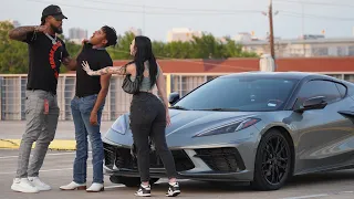 SHE LIKES TRICKS , SNOWBUNNY GOLD DIGGER PRANK PART 114 TREISHONTV (LOYALTY TEST MUST WATCH)