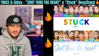 TWICE B SIDES - "SHOT THRU THE HEART" & "Stuck" Lyric Reactions!
