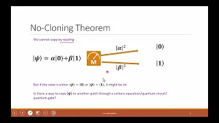 Lecture 15-1, Ch19-1 No-Cloning Theorem