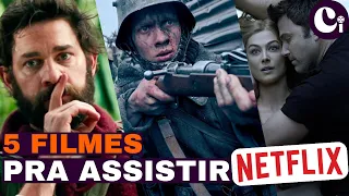 5 FILMES PRA ASSISTIR NA NETFLIX - Vários gêneros