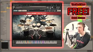 FREE?? Krimh Metal Drums VST Free Edition is AMAZING