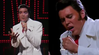 Elvis Presley and Austin Butler "If I Can Dream" 1968 Comparison