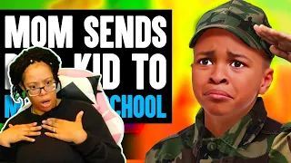 Will&Nakina Reacts | Mom Sends BAD KID To MILITARY SCHOOL, What Happens Is Shocking | Dhar Mann
