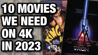 10 Movies That NEED A 4K Release (2023 Update)