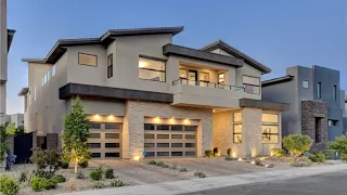 Modern Luxury Resort Home For Sale Summerlin Las Vegas $3.4M, 4414 Sqft, 4BD, Loft, 5BA, 4CAR, Pool