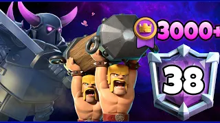 3000+ Pekka Bridge Spam Gameplay | Clash Royale