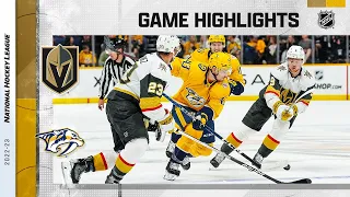 Golden Knights @ Predators 4/4 | NHL Highlights 2023
