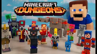 Minecraft Dungeons Desert Temple Battle of the Fiery Forge COMPLETE Comic Maker Pack Toys