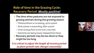 Jim Gerrish - 7 things I have learned  in 40+ years of grazing