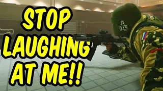 Stop laughing at me!! - Rainbow Six Siege Funny Moments (Siege Week)