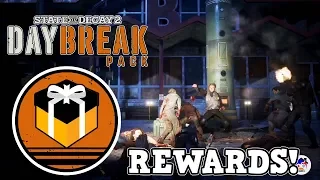 DAYBREAK DLC REWARDS ! | NEW WEAPONS, FACILITIES, CLEO, MODS AND MORE | STATE OF DECAY 2