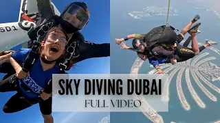SKY DIVING in DUBAI | Full Video | ZNMD moment