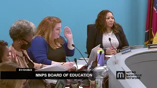 01/10/23 MNPS Board of Education