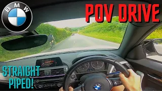 STRAIGHT PIPED 1 SERIES POV DRIVE!!! (EXTREMELY LOUD)
