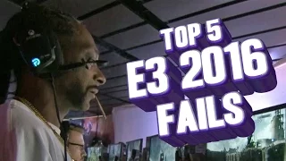 Top 5 - Fails and funny moments of E3 2016