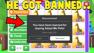 This Adopt Me Youtuber Got BANNED.. (EXPOSED)