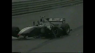 Spa 1998 GP: Uusintalähtö - Häkän kisa loppuu heti alkuunsa