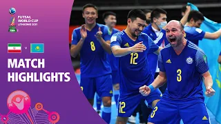 IR Iran v Kazakhstan | FIFA Futsal World Cup 2021 | Match Highlights