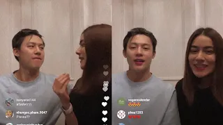 Kimberley Voltemas and Mark Prin speaking english [Instagram live]