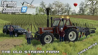 Deep PLOWING with ERMO & planting GRAPEVINE | The Old Stream Farm | Farming Simulator 22 | Episode 7
