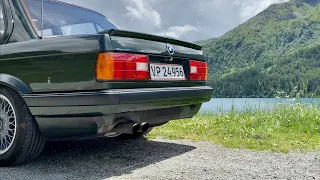 BMW E30 320i 1987 Stock Exhaust Sound