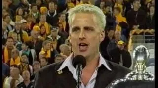 BLEDISLOE CUP NZ NATIONAL ANTHEM BENJAMIN J MCHUGH