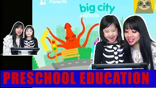 Sago Mini World Big City | Learning 123s with Ella and Mommy | Fun learning videos for kids