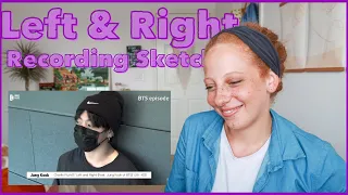 'LEFT AND RIGHT (FEAT. JUNGKOOK OF BTS)' RECORDING SKETCH | First Time Reaction