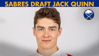 Jack Quinn Selected 8th Overall in NHL Draft 2020 | Buffalo Sabres