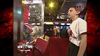 Kane Helps a Kid In Arcade  WWF New York 2001 Segment HD