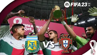 FIFA 23 - Argentina vs. Portugal - World Cup 2022 Final Match | PC Gameplay | 1080p HD | 60 FPS